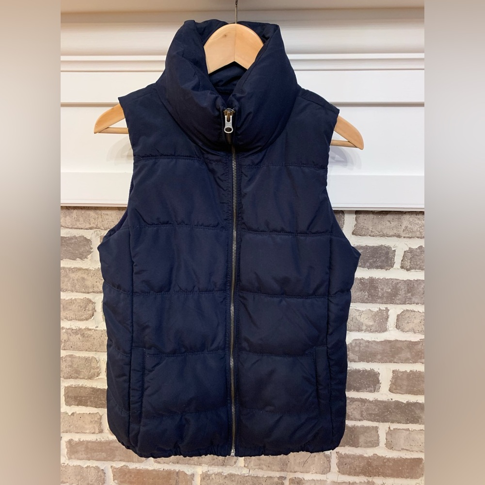 LIKE NEW! OLD NAVY BLUE PUFFER VEST | SIZE SMALL